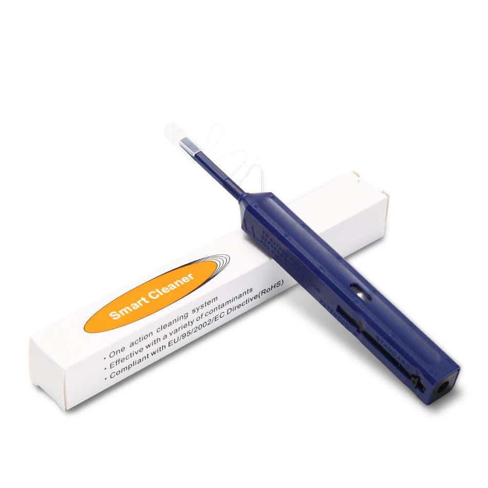 Etayson Fiber Optic Cleaner Pen,Pen Type Fiber Optic Cleaner for 1.25mm LC/MU Connectors with 800+ cleanings